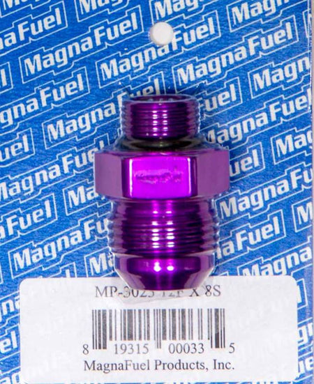 MagnaFuel #12 to #8 O-Ring Male Adapter Fitting