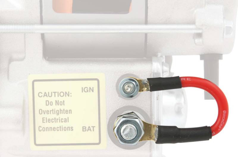 QuickCar Remote Ring Connector Solenoid Jumper Wire - Ring Connector - Bert / Brinn Starters