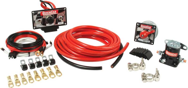 QuickCar Dirt Car Wiring Kit w/ 50-010 Panel