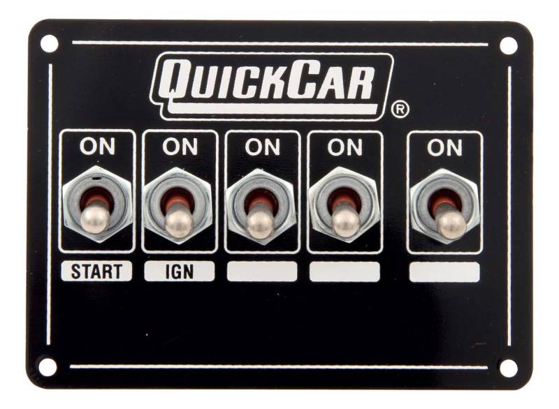 QuickCar Extreme Dual Ignition Panel w/ Crossover & Accessories