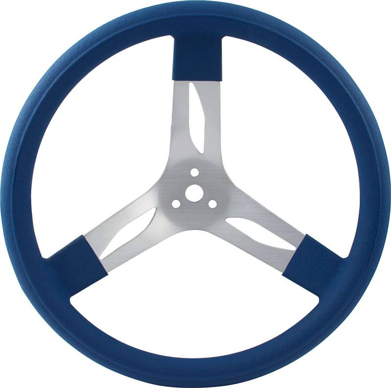 QuickCar Aluminum Steering Wheel 15" - Blue