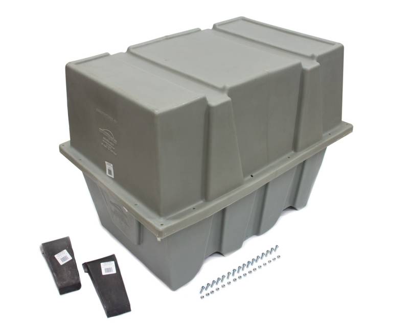 Scribner Plastics Complete Engine Engine Storage Case - Gray - Small Block Chevy / Small Block Ford