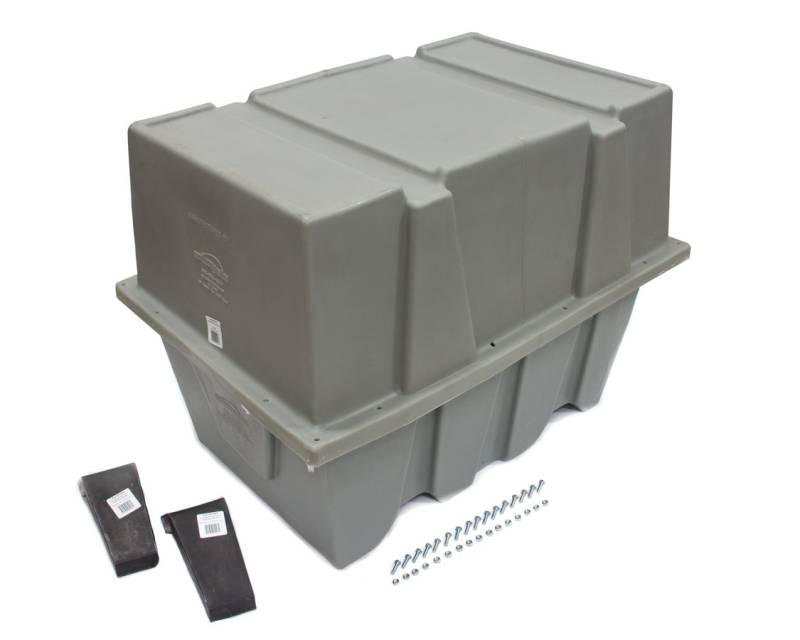 Scribner Plastics Complete Engine Engine Storage Case - Gray - Small Block Chevy / Small Block Ford