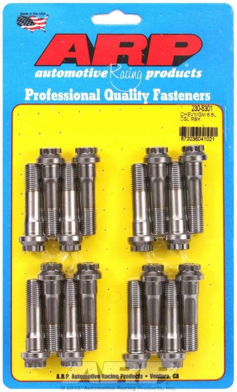 ARP GM Rod Bolt Kit - Fits 6.6L Duramax