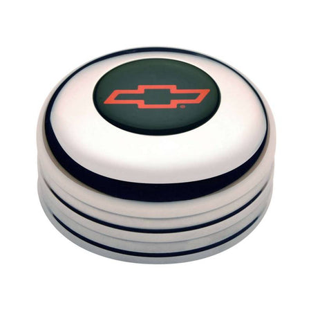 GT Performance GT3 Polished Horn Button-Chevy Bowtie