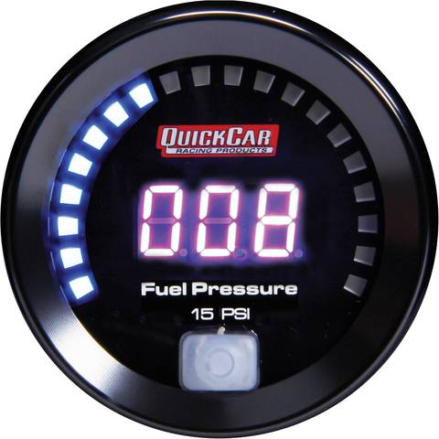QuickCar Digital Fuel Pressure Gauge 0-15
