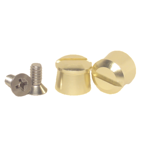 Pulse Aluminum Tear Off Posts - Gold