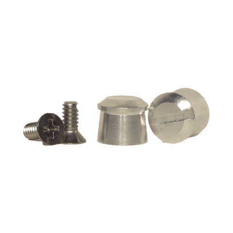 Pulse Aluminum Tear Off Posts - Silver