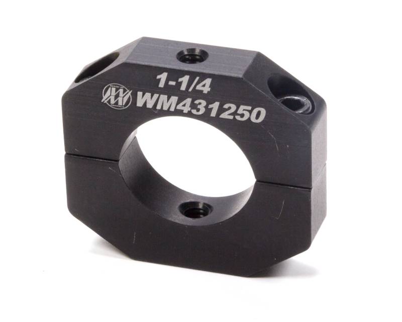 Wehrs Machine Accessory Clamp 1-1/4" Aluminum 1/4-20 Holes