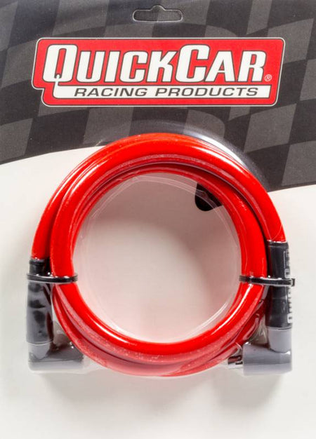 QuickCar Coil Wire - Red 60" HEI/Socket Style