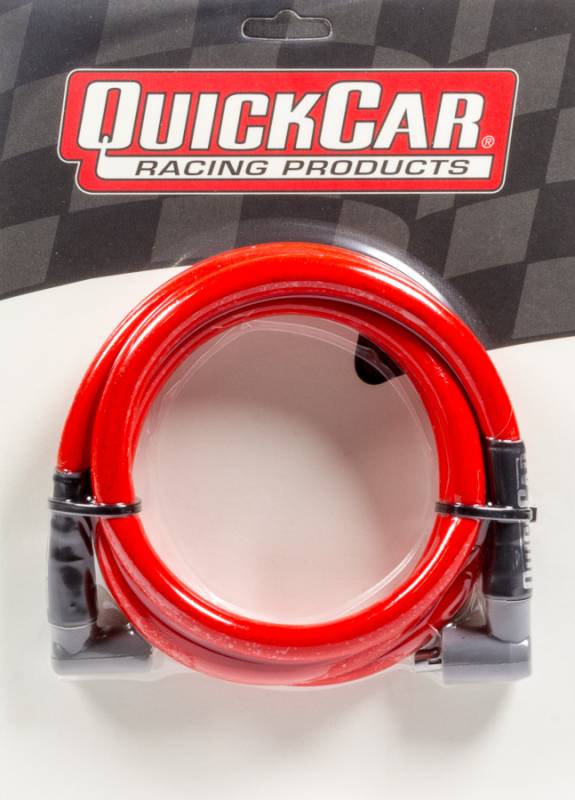 QuickCar Coil Wire - Red 60" HEI/Socket Style