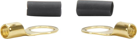 QuickCar Ring Terminal w/ Heat Shrink - 3/8 - 8-10 Gauge (Set of 2)