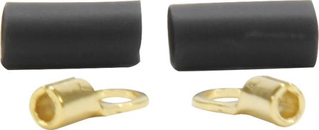 QuickCar Ring Terminal w/ Heat Shrink - #6 - 16-22 Gauge (Set of 2)