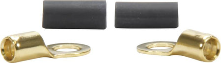 QuickCar Ring Terminal w/ Heat Shrink - 1/4" - 8 Gauge (Set of 2)