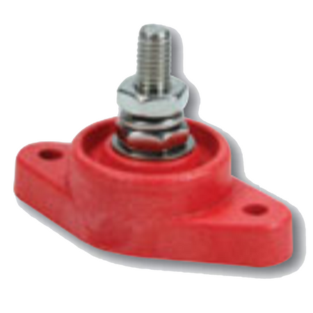 QuickCar Power Distribution Post - Single Post - Red