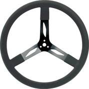 QuickCar Steel Steering Wheel - 17" - Black
