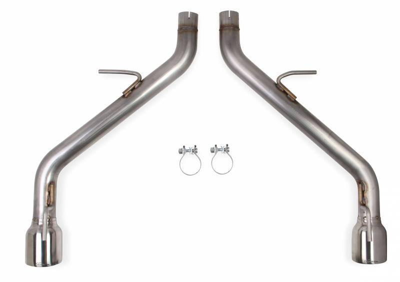 Hooker BlackHeart Axle Back Exhaust Kit wo /Mufflers V6 Camaro 16up