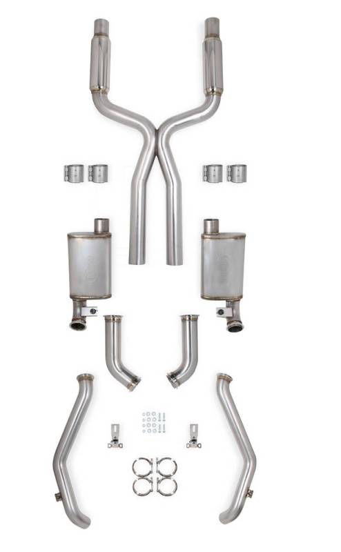Hooker BlackHeart LS Swap Exhaust System w/DSE Subframe 67-69 F-B