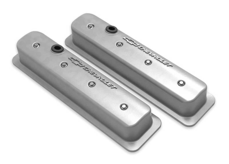 Holley GM Muscle Series Stock Height Valve Cover - Baffled