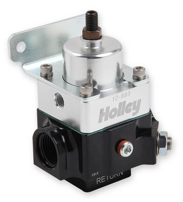 Holley In-Line Fuel Pressure Regulator - 4-9 psi