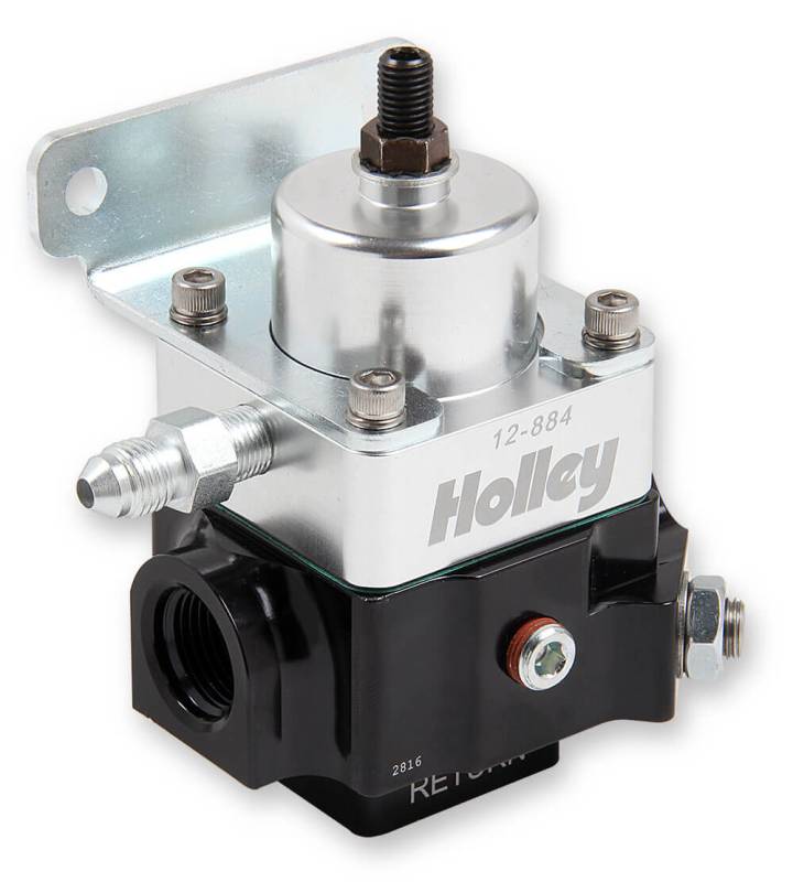 Holley In-Line Fuel Pressure Regulator - 4-9 psi