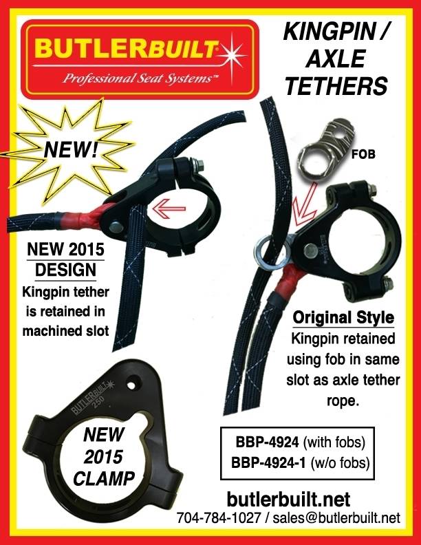 ButlerBuilt King Pin To King Pin Tether System - 50" Axle