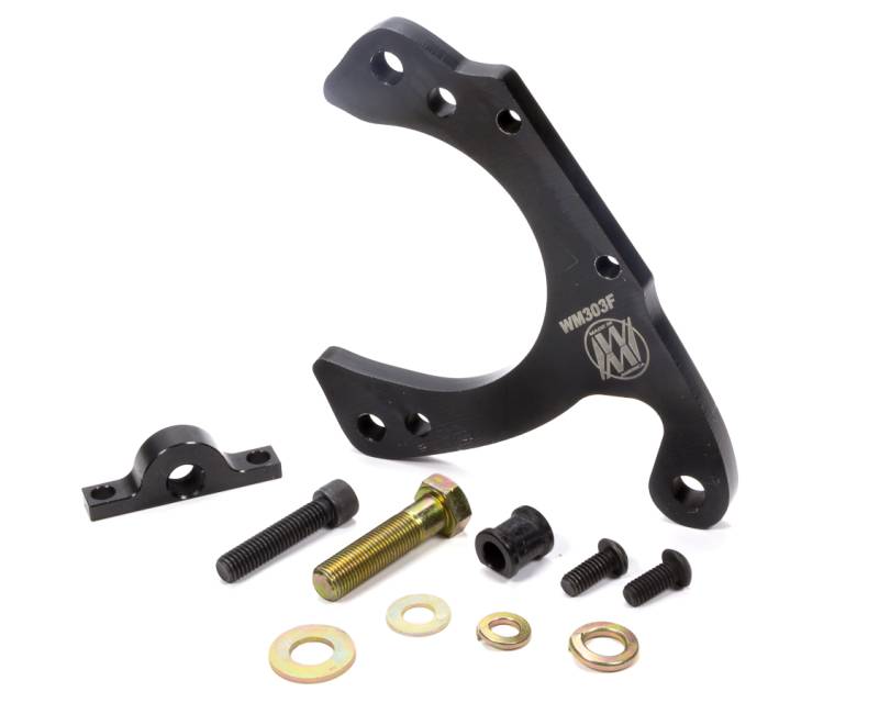 Wehrs Machine Brake Caliper Bracket - GM Metric - Front - Pinto/Mustang II Spindle