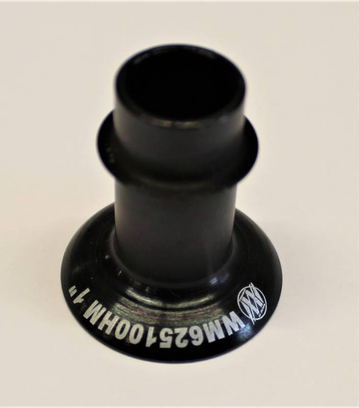 Wehrs Machine High Misalignment Spacer -  5/8" Rod End / 1/2" Hole - 1" Length