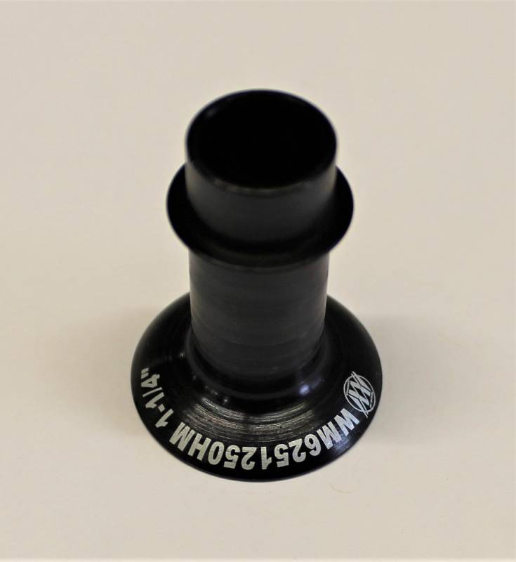Wehrs Machine High Misalignment Spacer -  5/8" Rod End / 1/2" Hole - 1-1/4" Length