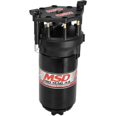 MSD Pro Mag 44 Amp Generator - CW Rotation - Black - Standard Cap - Band Clamp
