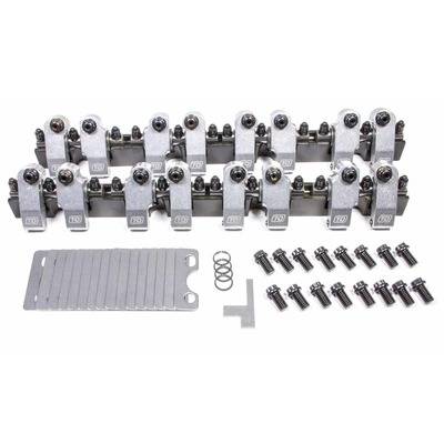T & D Machine Shaft Mount Full Roller Rocker Arm - 1.60 / 1.50 Ratio - Aluminum Dart Sportsman 2 / Pro 1 - Small Block Chevy