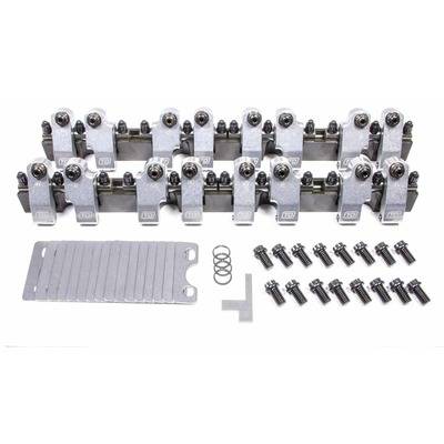 T & D Machine Shaft Mount Full Roller Rocker Arm - 1.60 / 1.50 Ratio - Brodix 8x / 10x / 11x / ASCS Spec - Small Block Chevy