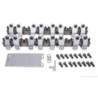 T & D Machine Shaft Mount Full Roller Rocker Arm - 1.60 / 1.50 Ratio - Brodix Track 1 Spec - Small Block Chevy
