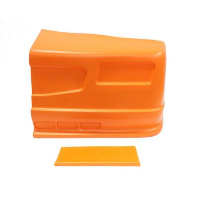 Dominator SS Nose w/ Lower Fender Extension - Orange - Left Side (Only)