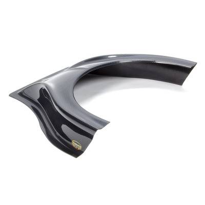 Dominator Stalker Hood Scoop - 3.5" - Carbon Fiber Finish