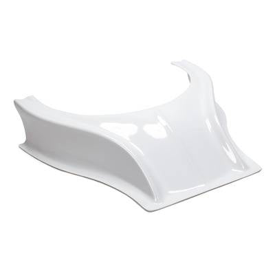 Dominator Stalker Hood Scoop - 3.5" - White
