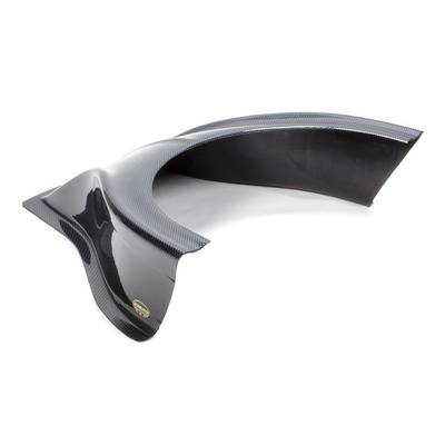 Dominator Stalker Hood Scoop - 5.5" - Carbon Fiber Finish