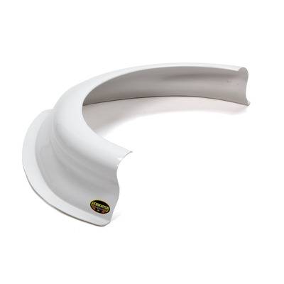 Dominator Hood Scoop - White - 3.5"