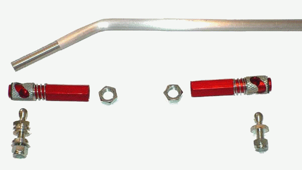 Kluhsman Racing Components Quick Disconnect Throttle Rod Kit