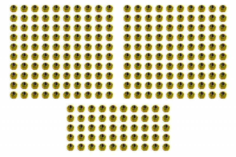 Kluhsman Racing Components Single 5/8"-18 Steel Lug Nuts (Heat Treated w/ Teflon Coating) - (250 Box)