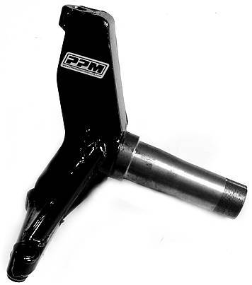 PPM Steel Racing Spindle - Rocket - Black - Chassis - Right