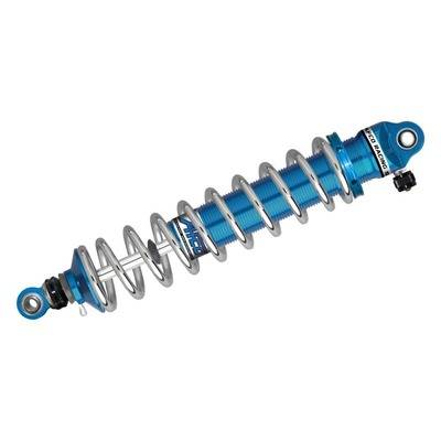 AFCO Big Gun X Series Twintube Double Adjustable Shock - 12.00 in Compressed / 16.92 in Extended - Threaded  - Blue Anodized