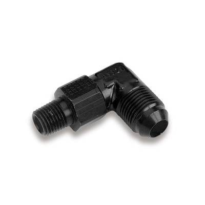 Earl's Adapter Fitting -12 AN Male Swivel to Male 1/2  NPT 90
