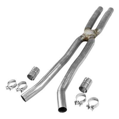 Flowmaster Resonator Delete Pipe 18 Ford Mustang GT 5.0L