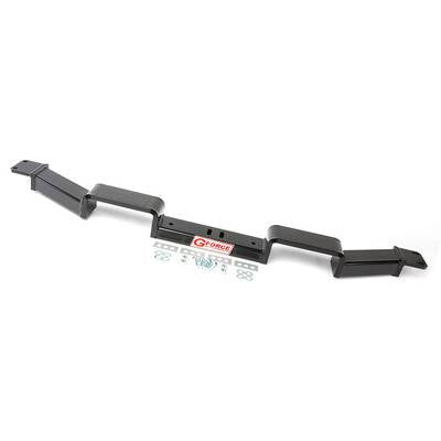 G Force Bolt-On Transmission Crossmember - Black Powder Coat - 4L60E / 4L85E - GM A-Body 1973-79