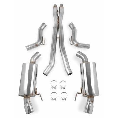 Hooker BlackHeart Cat-Back Exhaust Kit Ford Mustang GT 2015