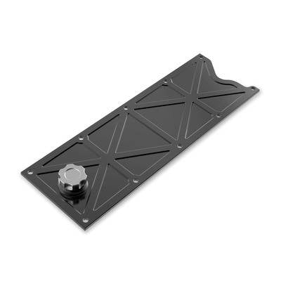 Holley Valley Cover - Black Anodized - LS1 / LS6 - GM LS-Series
