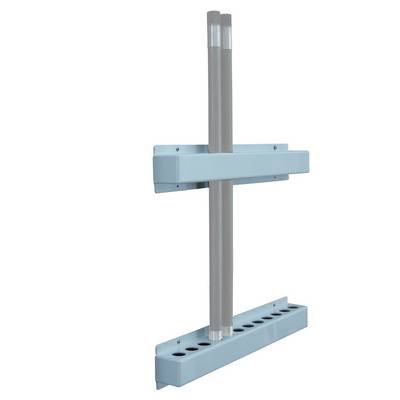 HRP Torsion Bar Rack Holds 12 Sprint Bars White