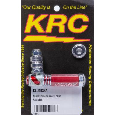 Kluhsman Racing Components Quick Disconnect Lokar Adapter