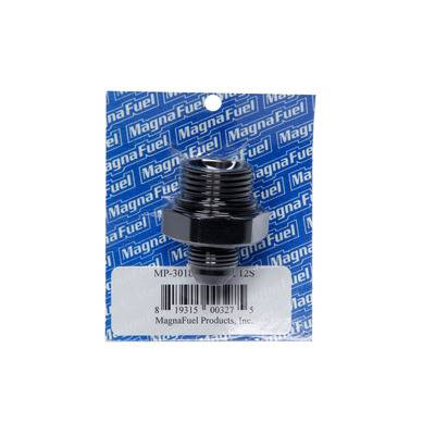 MagnaFuel #8 to #12 O-Ring Male Adapter Fitting Black